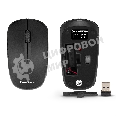 Комплект клавиатура+мышь ExeGate MK280 беспроводной, USB, 1000 DPI, чёрный