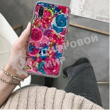 Чехол (клип-кейс) Gresso Air, для Samsung Galaxy A02, прозрачный/рисунок gr17aaae9160