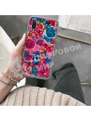 Чехол (клип-кейс) Gresso Air, для Samsung Galaxy A02, прозрачный/рисунок gr17aaae9160