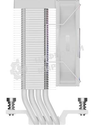 Устройство охлаждения (кулер) PcCooler R400 ARGB Soc-AM5/AM4/1200/1700/1851 белый 4-pin Al+Cu 180W Ret (R400-WHAWYX-US)