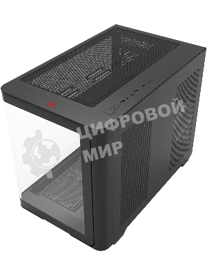 Компьютерный корпус Bloody BD-CC112 черный без БП mATX 9x120мм 2xUSB 3.0 audio bott PSU