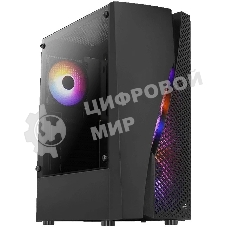 Компьютерный корпус Aerocool/Formula Wave-G-BK-v2 черный без БП mATX 3x120mm 1xUSB2.0 2xUSB3.0 audio
