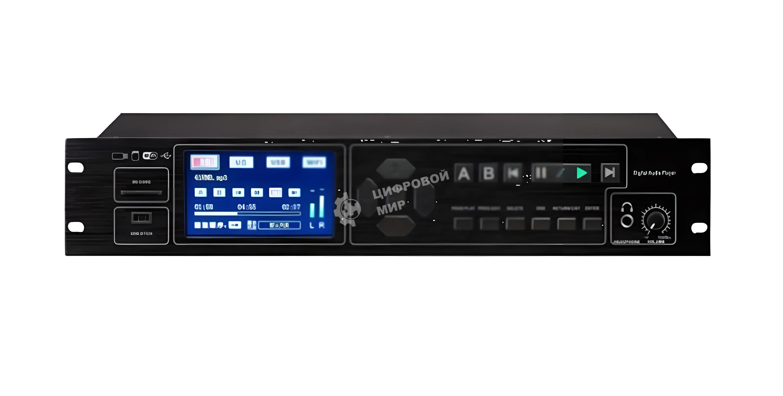 Плеер ITC TS-D5500 цифровой медиаплеер (lossless), SD/WIFI/USB, APE,FLAC,WAV,WMA,MP3, 24bit/96KHz, вых. XLR (balance), RCA (unbalance), optical 2U, 19