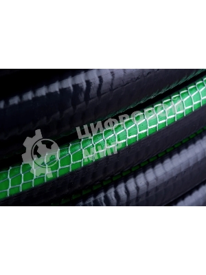 Шланг поливочный ПВХ усиленный премиум пищевой четырехслойн. армир. 3/4 50м син. Вихрь 73/7/2/12