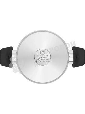 Кастрюля с/кр 20 см (2,8 л) серые ручки Rondell 714-RDS Strike