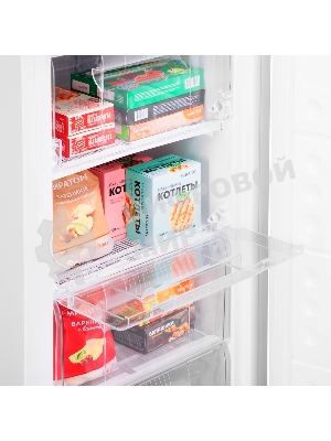 Морозильная камера Maunfeld MFFR143W, белый, 168л, 6 ящиков