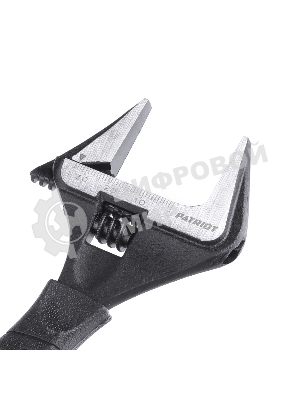 Ключ разводной Patriot TAW 165 P, Cr-V, ультратонкие губки, фосфатирование, 165 мм, зев 34 мм, облегченная конструкция