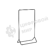 Вешалка гардеробная ЗМИ Радуга 3 черный ВНП 391 Ч