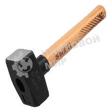 Кувалда Denzel 2000 г, кованая головка, буковая рукоятка