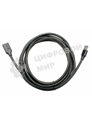 Кабель удлинительный USB3.0 Am-Af 3m Telecom черный (TUS708-3M)