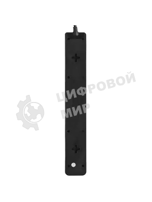 Сетевой фильтр SVEN Optima 3,0 м (6 розеток с защитными шторками) черный, цветная коробка