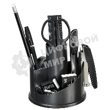 Настольный набор Silwerhof (12 предметов) пластик, черный