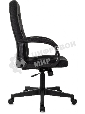 Кресло Бюрократ CH 002 3C11 черный, ткань