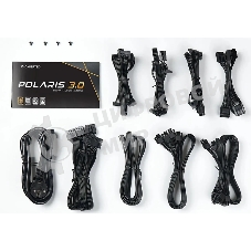 Блок питания Chieftec Polaris 3.0 PPS-1050FC-A3, 1050Вт, 80 PLUS Gold, 135мм, модульный, черный
