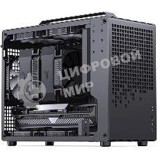 Компьютерный корпус без блока питания JONSBO Jonsplus Z20 Black MATX без БП, боковая панель из закаленного стекла, mini-ITX, micro-ATX, черный