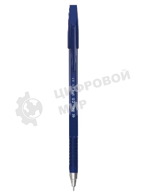 Набор ручек шариковых Deli Think EQ8-BL синий, d=0.5мм, синие чернила (12шт)