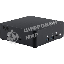 Мини ПК MSI Cubi NUC AI 1UMG-060BRU Core Ultra 7 155H (1.4) Arc graphics без ОС 2x2.5GbitEth WiFi BT 120W черный (936-B20911-060)