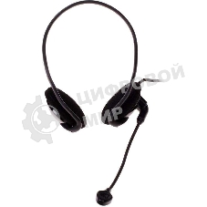 Гарнитура Ritmix RH-331M чёрный, проводная, 3.5 мм