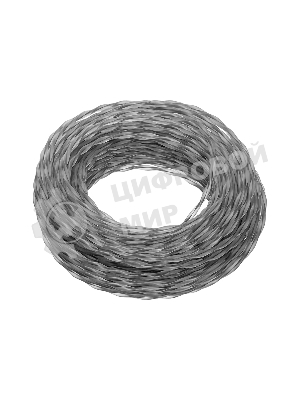 Леска для триммера Denzel двухкомпонентная эллипс 2,4мм х 15м, блистер EXTRA CORD