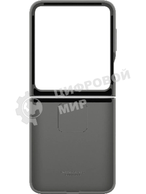 Чехол (клип-кейс) Samsung для Samsung Galaxy Z Flip6 Silicone Case Silicone Case Flip 6 (F741) серый (EF-PF741TJEGRU)