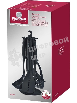 Набор аксессуаров Rondell Arcane RD-1859 черный наб.:5 предм.