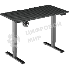 Стол игровой Defender компьютерный Electric черн, 110x60, высота 72-117 см