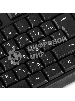 Клавиатура Oklick K888W беспроводная, радиоканал, чёрный