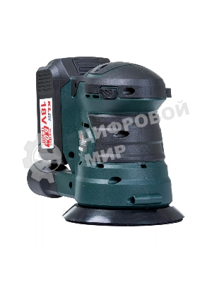 Эксцентриковая шлифовальная машина аккумуляторная KLPRO KLEZ18-50 (18В, Li-ion-2шт, 5.0А·ч, ЗУ 4,5А)