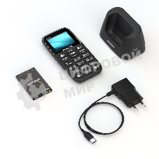 Мобильный телефон Maxvi B110ds черный