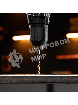 Сверло по металлу Denzel 4,5 мм, HSS-Tin, Golden Tip, 10 шт.