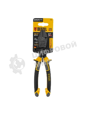 Бокорезы Denzel 215 мм, усиленные, трехкомпонентные рукоятки