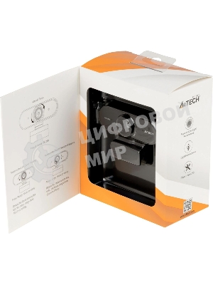 Веб-камера A4Tech PK-935HL 1920x1080, 30 кадр/с, USB Type-A, микрофон, ручная фокусировка, универсальное крепление