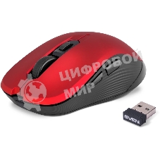 Беспроводная мышь SVEN RX-560SW красный (SV-017071)