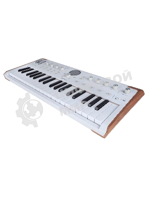 Сценическая клавиатура 230721 Arturia AstroLab 37 White Astrolab White 37 клавиш, полувзвешенная механика, 10 звуковых движков, вокодер, 10 кнопок пресетов, 4 макрорегулятора, MIDI-вход, USB-C и USB-A; аудио Bluetooth; WiFi, цвет белый