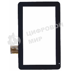 Сенсорное стекло (тачскрин) для Dns Air Tab E101. черное