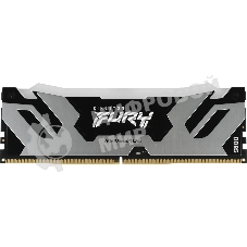 Оперативная память Kingston Fury Renegade RGB, DDR5, 24GB (1x24 GB), 7200 MHz, CL38, радиатор, RGB, серебристый