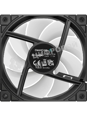 Вентилятор для корпуса DEEPCOOL FD12 черный, 120 мм, 2050 об/мин, 26.9 дБ, 4 pin