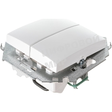 Механизм выключателя 2-кл. СП Simon15 16А IP20 бел. Simon 1591398-030