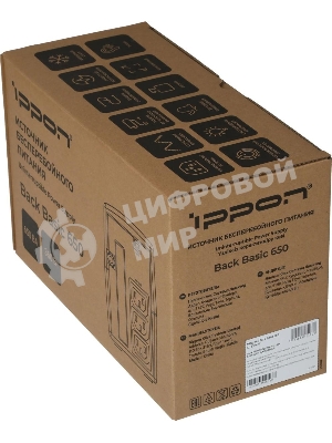 Источник бесперебойного питания Ippon Back Basic 650 337477