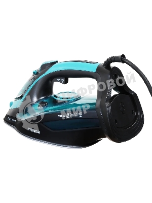 Утюг Hyundai H-SI01221 3000 Вт черный/зеленый