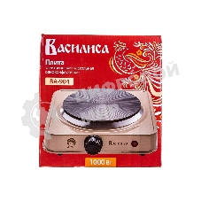 Плита настольная электрическая ВАСИЛИСА ВА-904 бежевый настольная