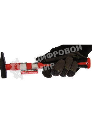 Молоток слесарный Matrix ''optimal'', 100 г, фибергласовая обрезиненная рукоятка, квадратный боек