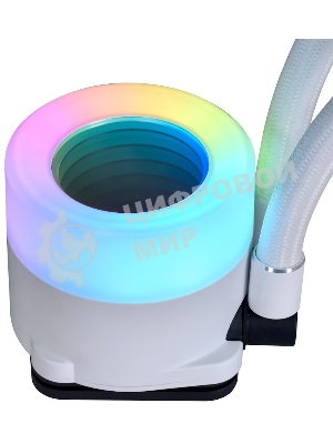 Система жидкостного охлаждения для процессора LIAN LI Galahad II Trinity G89.GA2T36W.00 белый 120мм алюминий+медь 2450rpm 30db 4-pin 280W