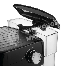 Кофеварка рожковая Ufesa CE7244 BRESCIA черный/серебристый, исп. кофе - молотый, 1.5 л, 850 Вт, 20 бар