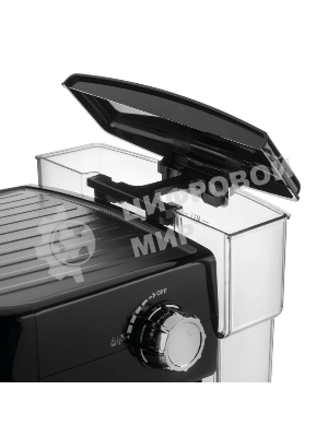 Кофеварка рожковая Ufesa CE7244 BRESCIA черный/серебристый, исп. кофе - молотый, 1.5 л, 850 Вт, 20 бар