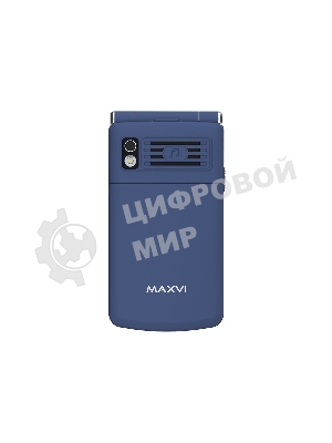 Мобильный телефон Maxvi E11 синий/серебристый