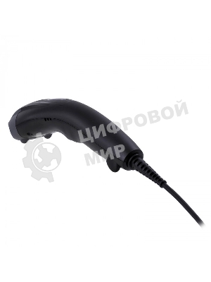 Сканер штрих-кода ручной Mertech 610 P2D SuperLead (4830) 1D/2D имидж, проводной, 100 скан/сек, USB-HID; USB-COM, черный