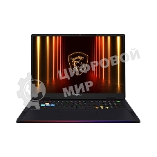 Ноутбук MSI Raider A18 HX A9WJG-216RU черный AMD Ryzen 9 9955HX3D/64Gb/SSD 2Tb/RTX 5090 24Gb/18