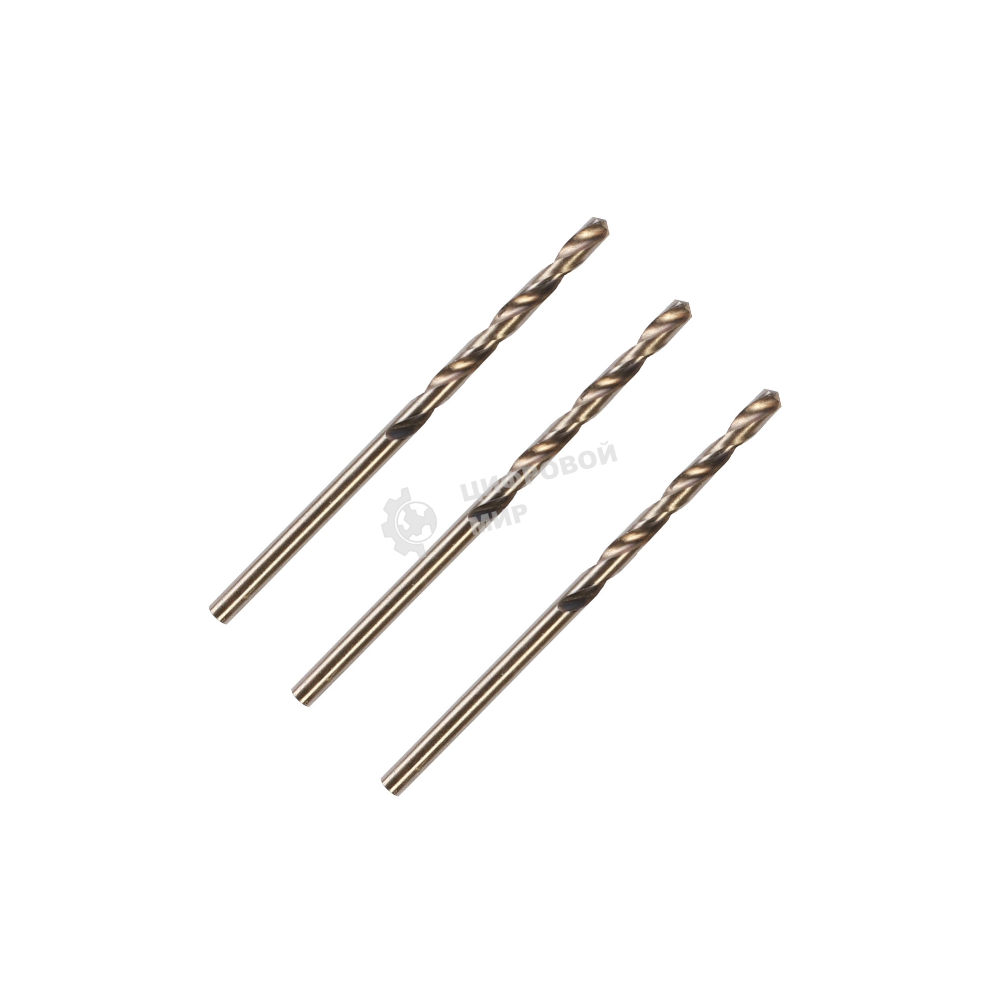 Сверло EDGE by PATRIOT по металлу 3.0 мм, 3 шт в блистере