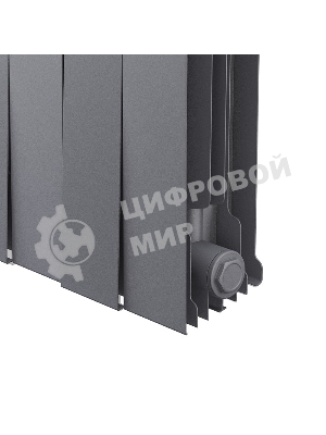 Радиатор биметаллический Royal Thermo PianoForte 500 серебристый - 12 секц.